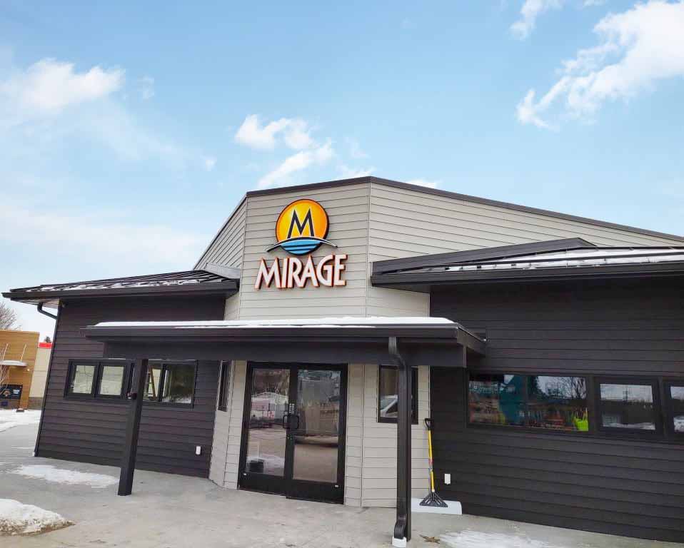 Mirage Bar & Grill Sign Project La Crosse Sign Group